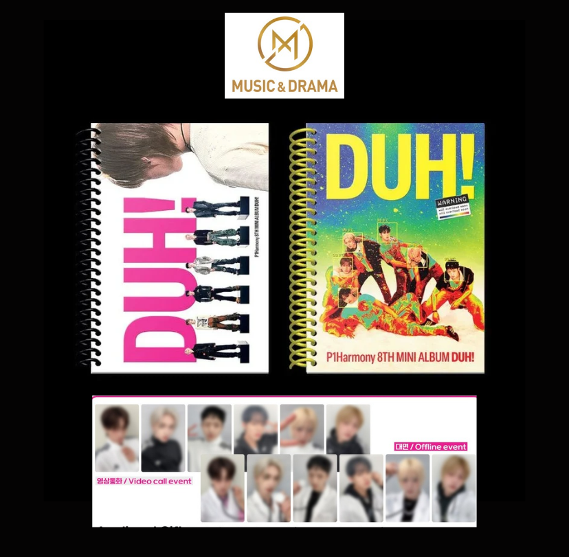 [VC MUSIC&DRAMA POB] P1HARMONY - Duh! [Standard Ver.] RANDOM