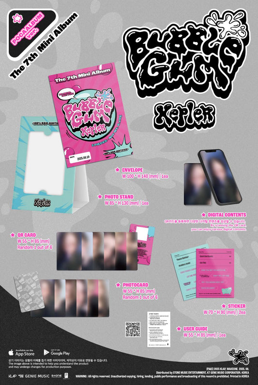 Kep1er - BUBBLE GUM [POCAALBUM Ver.]
