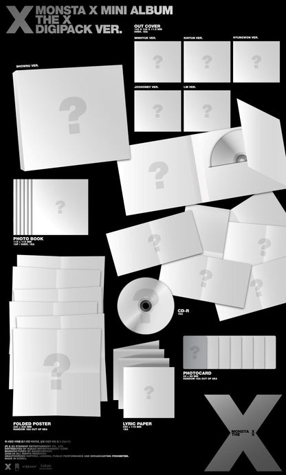 MONSTA X - THE X [DIGIPACK Ver.]