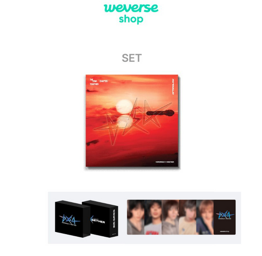 [WV POB] TXT - THE STAR CHAPTER : TOGETHER [Afterglow Ver.] SET