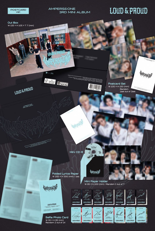 AMPERS&ONE - LOUD & PROUD [POSTCARD Ver]