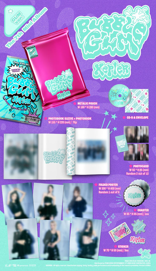 Kep1er - BUBBLE GUM [Standard Ver.]