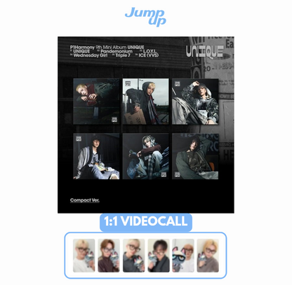 [22/03 JUMP UP VC] P1Harmony - UNIQUE [COMPACT Ver.]