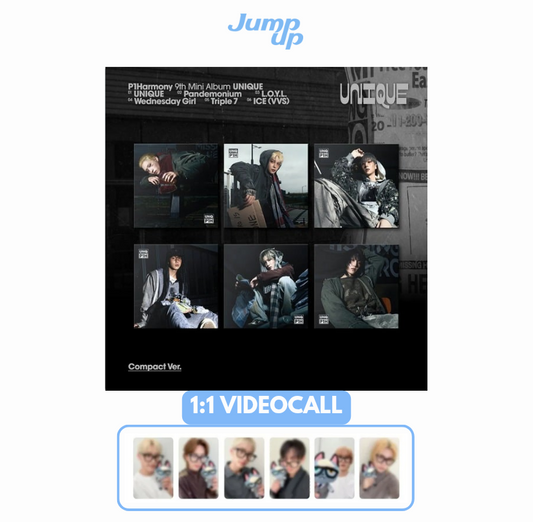 [22/03 JUMP UP VC] P1Harmony - UNIQUE [COMPACT Ver.]