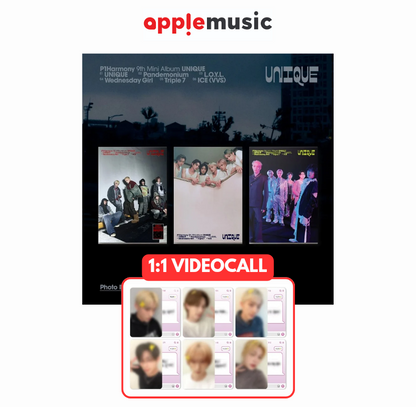 [21/03 APPLEMU VC] P1Harmony - UNIQUE [Photobook Ver.]
