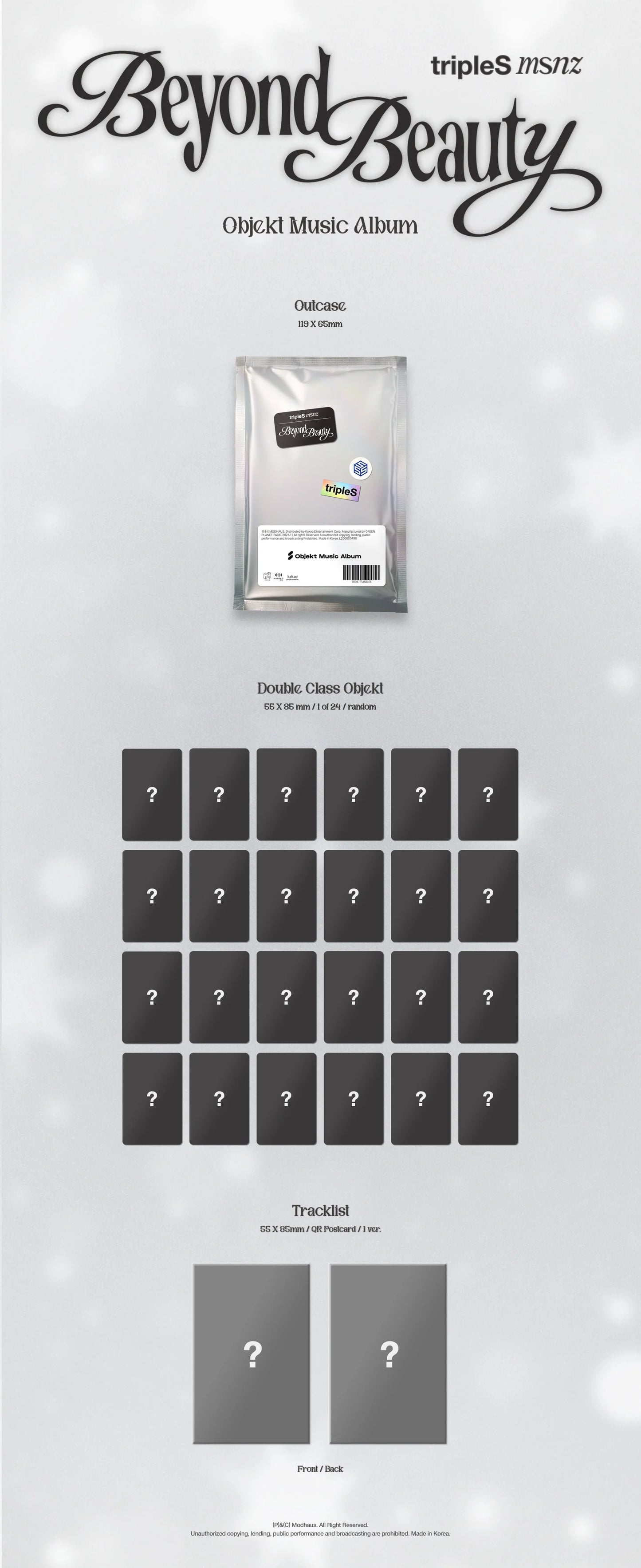tripleS - msnz (Beyond Beauty) [Objekt Music Album Ver.]