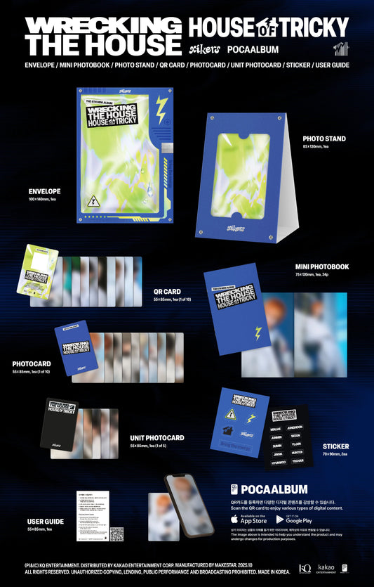 xikers - HOUSE OF TRICKY : WRECKING THE HOUSE [POCAALBUM Ver.]